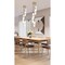 Z-Lite Cayden Chandelier, 5-Light, 12 In.W x 16.75 In.H, Modern Gold/Clear + Etched Opal 1946P-5R-MGLD - alternate 7